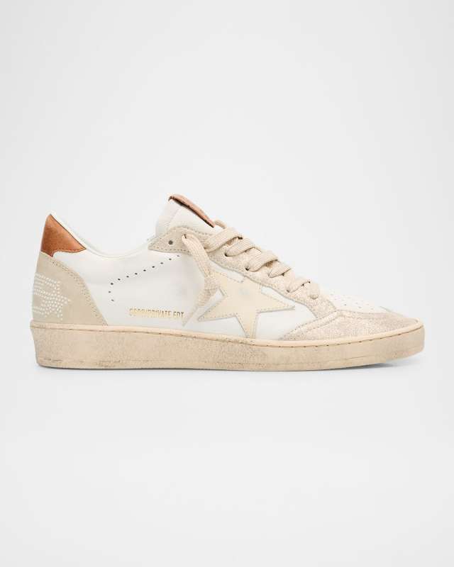 Ballstar Pearly Glitter Low-Top Sneakers